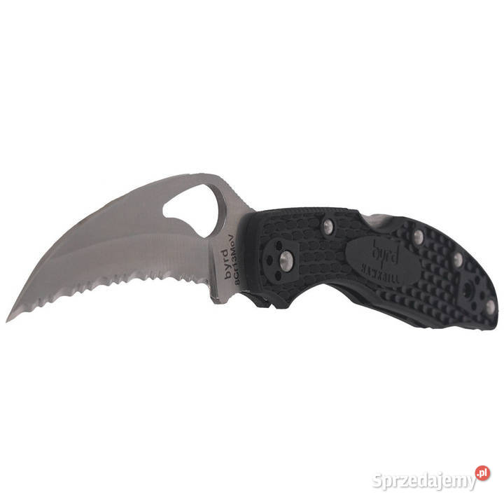 Nóż składany Spyderco Hawkbill Byrd FRN Black Warszawa sprzedam