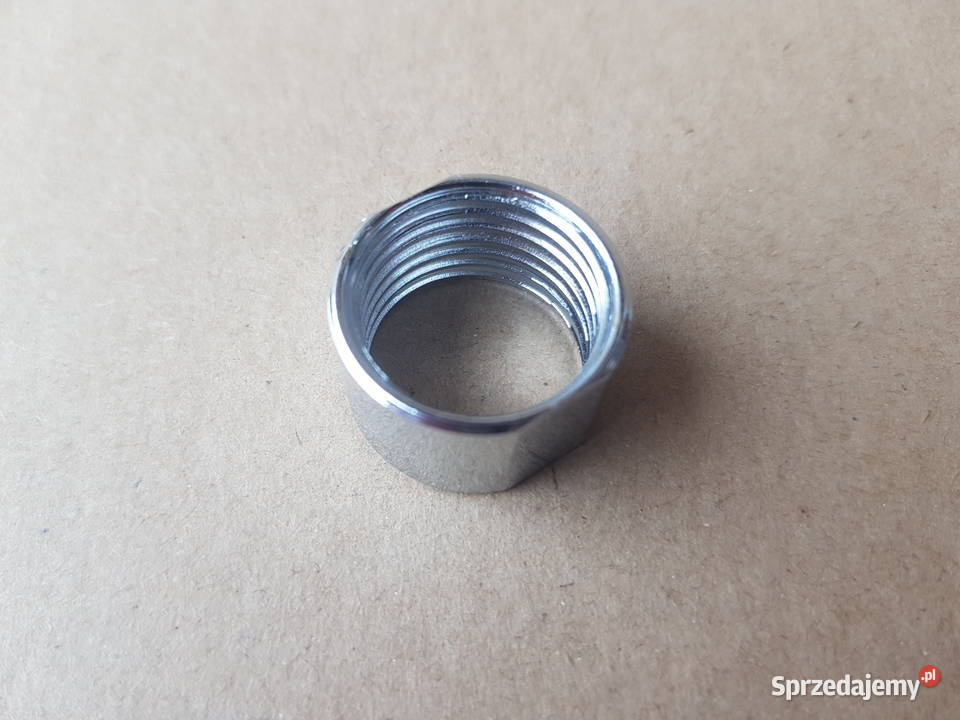 Nakrętka metalowa na oprawkę G9 CHROM ŁADNA Warszawa