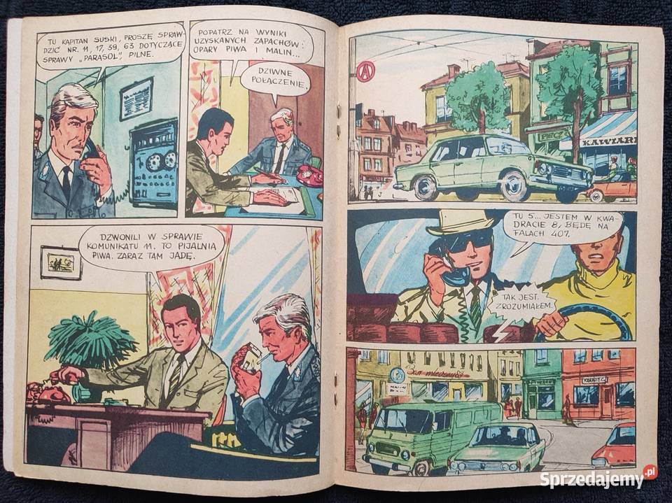 Kapitan Żbik wydania I 8 zeszytów Warszawa