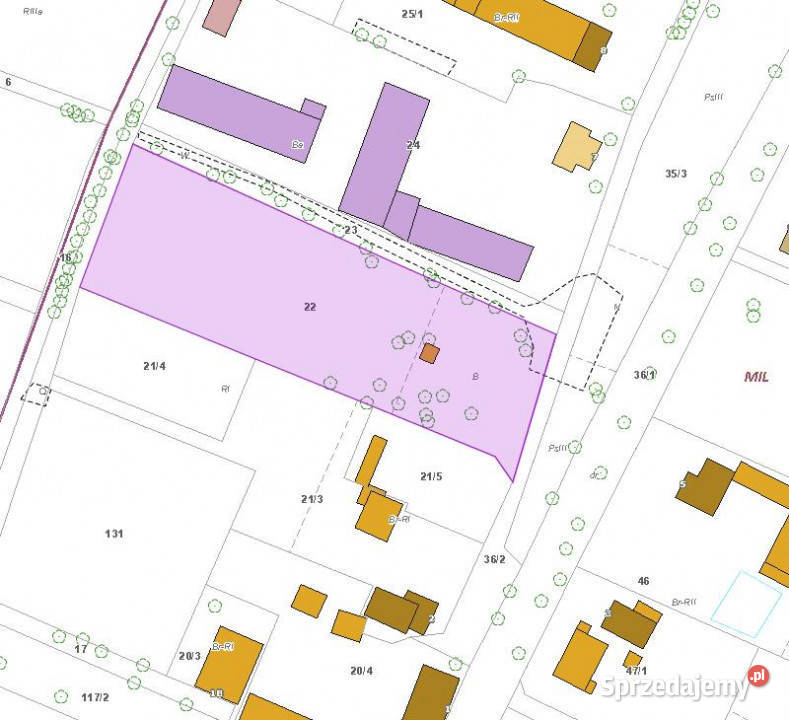 Działka Milejowice 5100m2 sprzedam