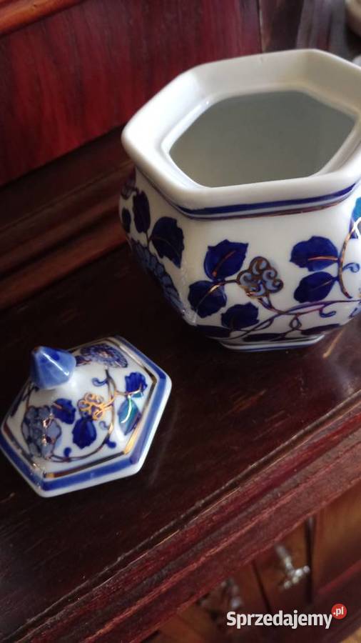 cukiernica staruszka porcelana Łomonosow mazowieckie Warszawa