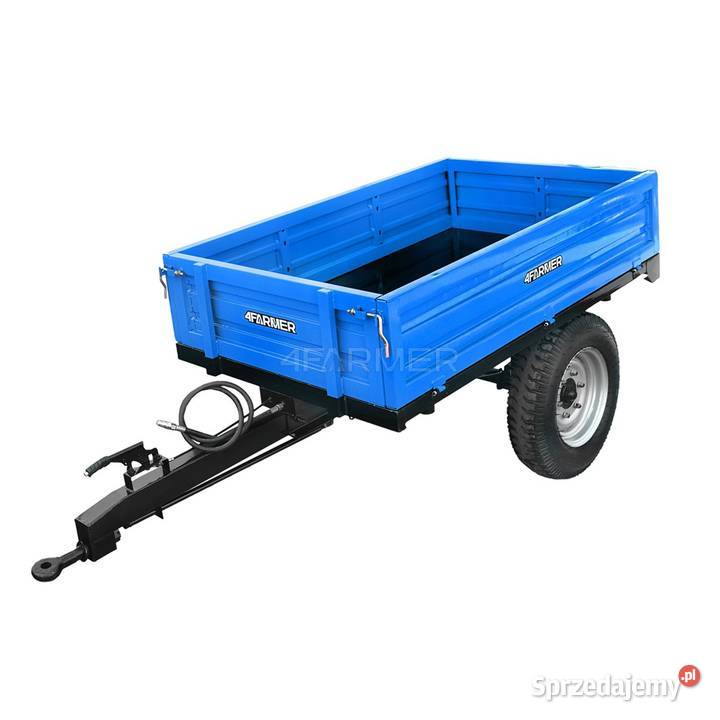 Przyczepa rolnicza jednoosiowa 15T z kiprem Tajęcina sprzedam