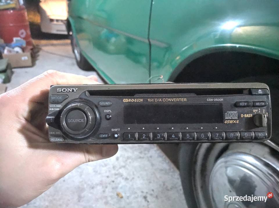 Radio SONY RDX2500R Dąbrowa Górnicza sprzedam