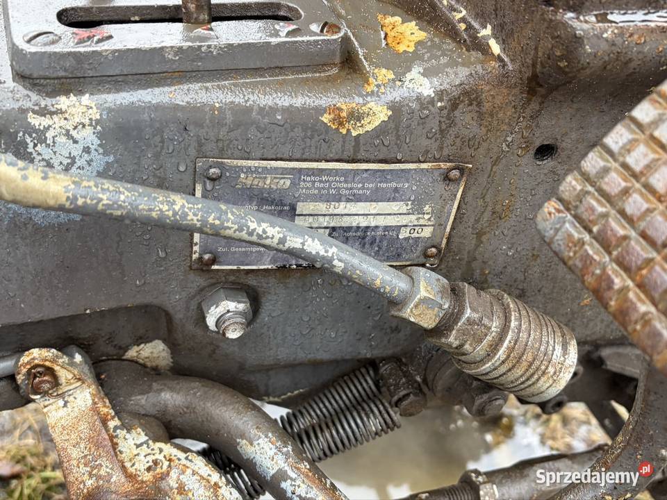 Mini traktor traktorek Hako dwie sztuki Myszyniec sprzedam