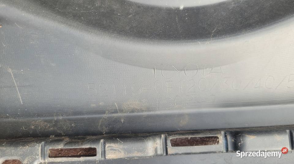 TOYOTA VERSO LIFT 2013 ZDERZAK PRZÓD PRZEDNI Ruda Śląska