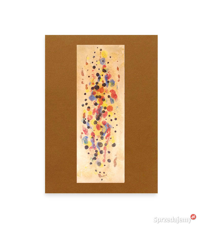 abstrakcja w ciepłych kolorach brązowa dekoracja odcienie brązowego Częstochowa