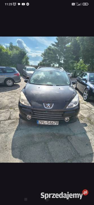 Peugeot 307 20 benzyna automat 2007 Szczecin