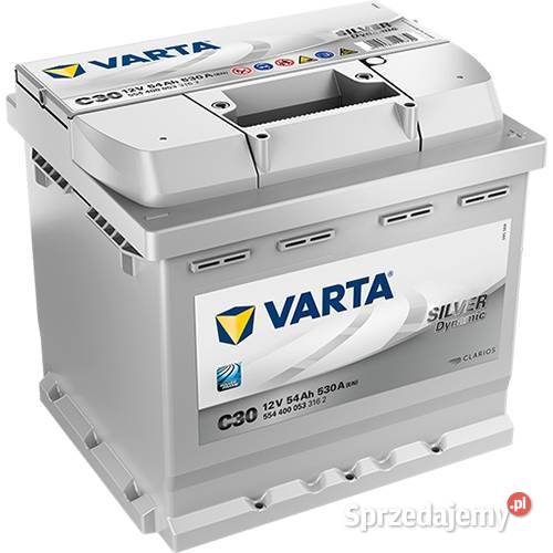 Akumulator VARTA Silver Dynamic C30 54Ah 530A osobowe Szczecin sprzedam