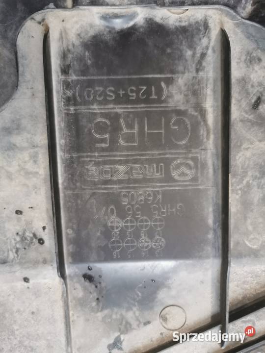 Osfdłona płyta silnika Mazda 6 GJ GHR556071 osobowe Złocieniec