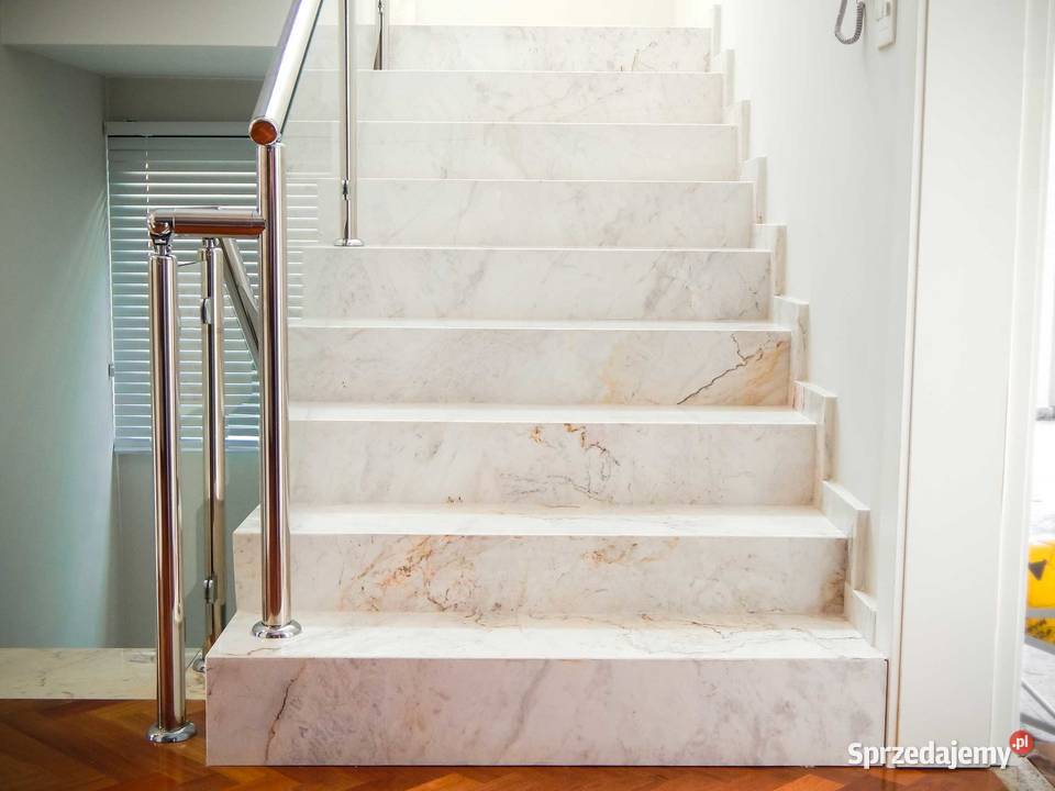 Płytki schodowe 100x30 MARMUR POŁYSK glamour