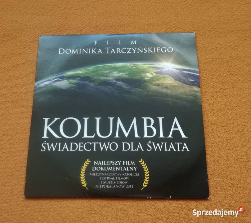 Kolumbia Świadectwo świata film 1 płyta Łódź