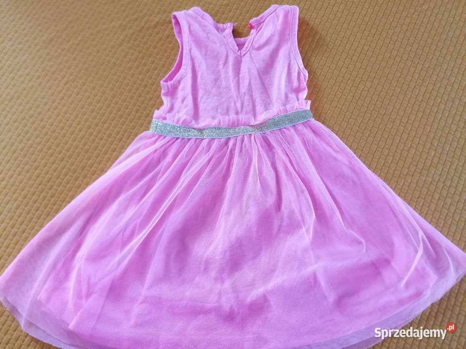Sukienka tiulowa różowa rozmiar 104 Łódź