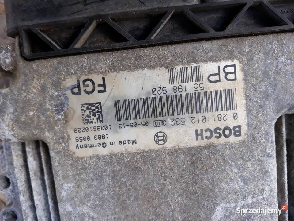 OPEL ZAFIRA 19 STEROWNIK KOMPUTER 55198920 Międzychód