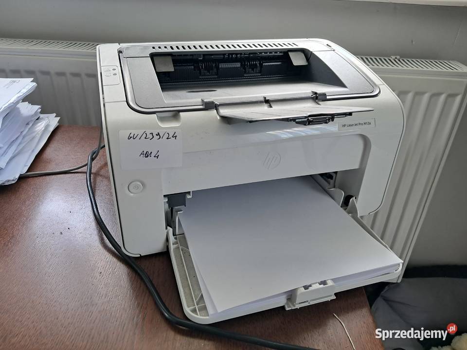 Syndyk sprzeda Drukarkę HP Laser Jet PRO M12a Elektronika sprzedam