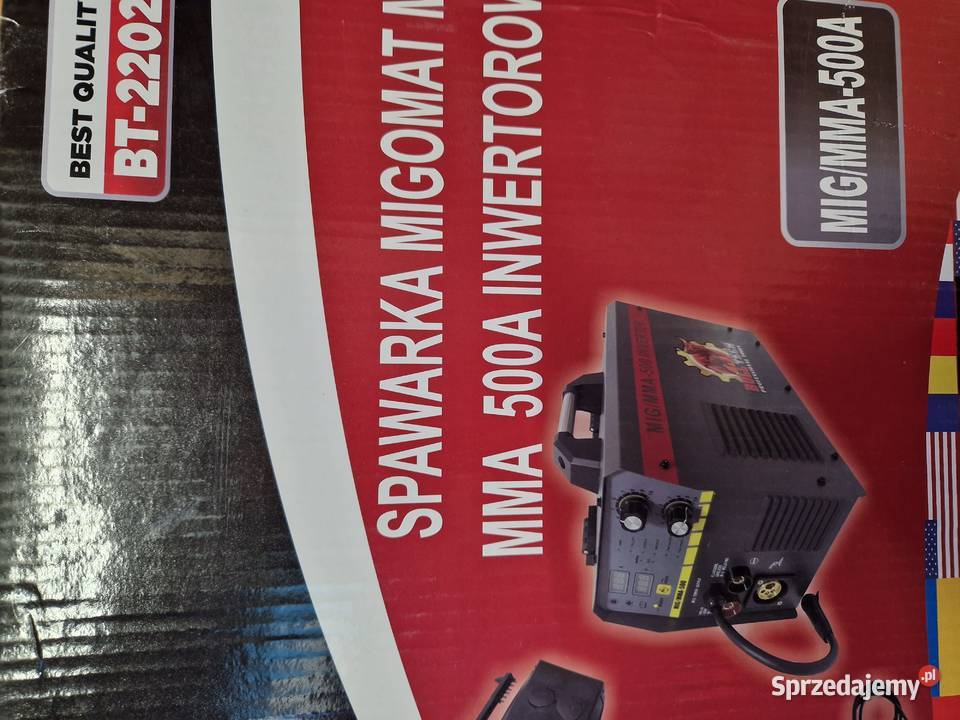 Spawarka Migomat 500A MIG MAG MMA bull tech Głogowa