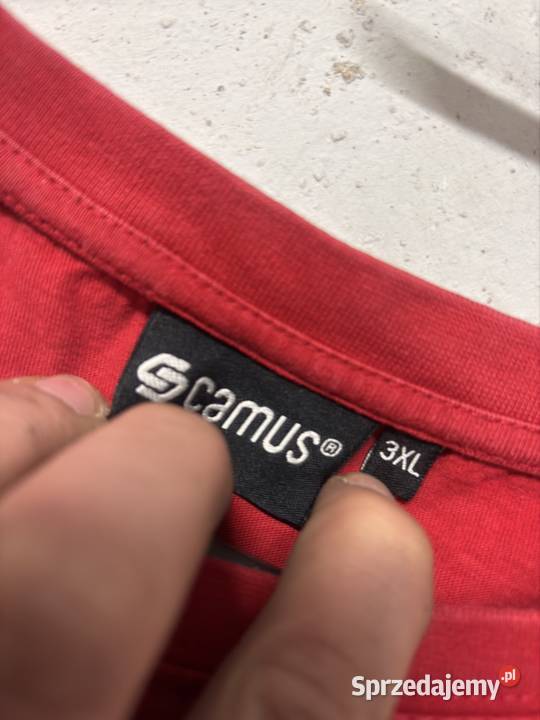 Koszulka CAMUS 3xl czerwona Przykona