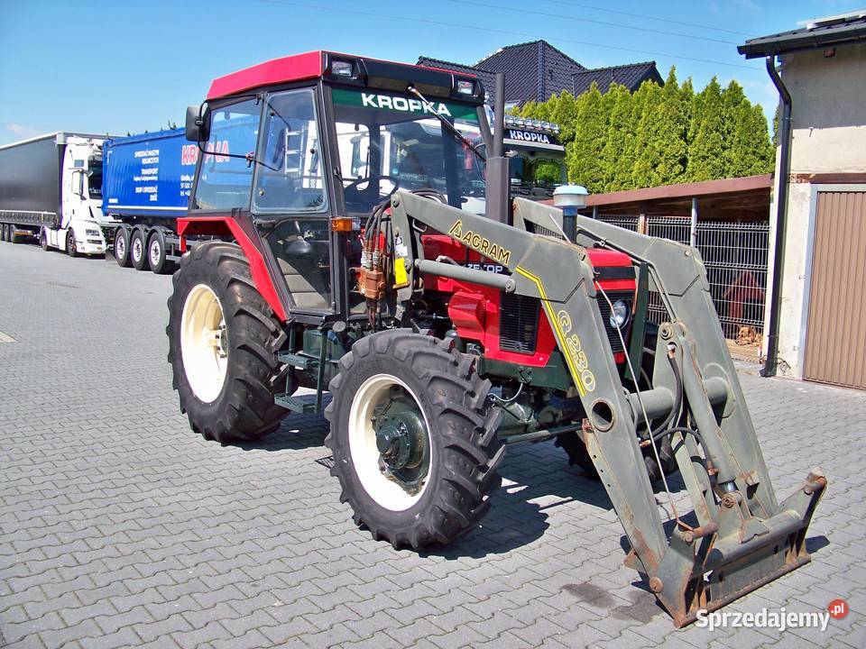 Ciągnik rolniczy Zetor 6245 4x4 Sprowadzony Radomsko