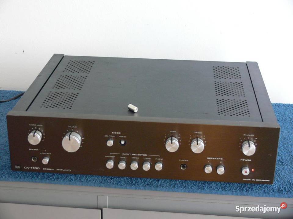 Wzmacniacz Dual CV1100 sprawny Vintage WYSYŁKA Wzmacniacze i pokrewne