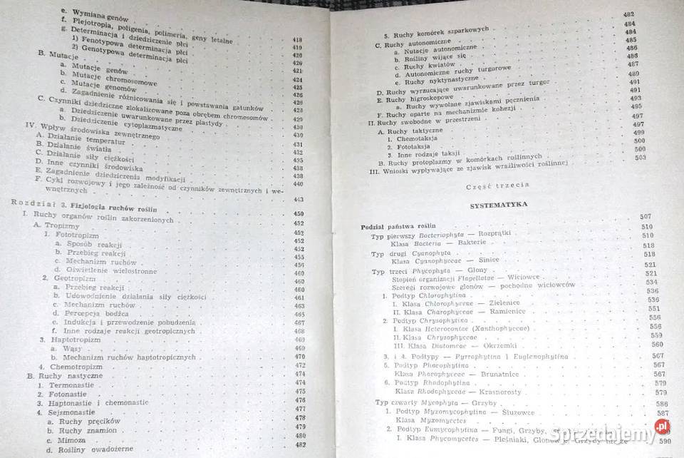 Botanika E Strasburger Rok wydania 1967 Chełm sprzedam