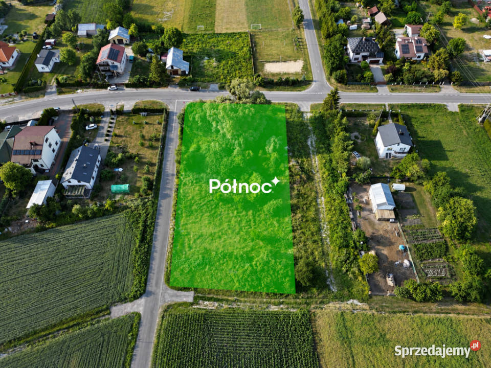 Działka budowlana o powierzchni 2400 m2 Żółtańce budowlana Grunty i działki