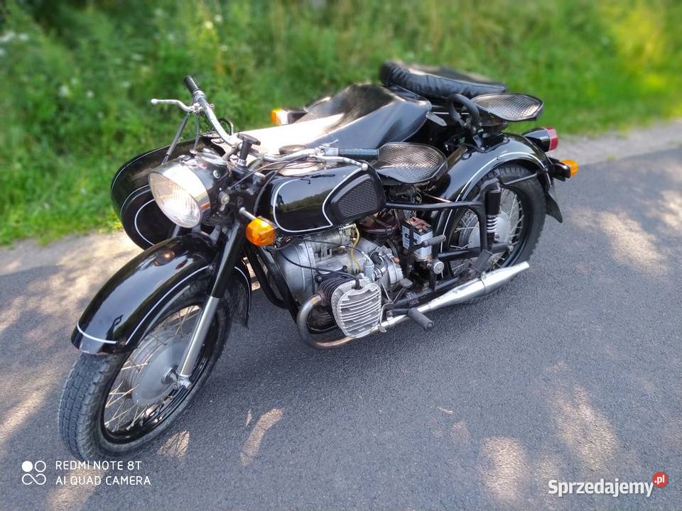 Dniepr mt 12 rusek mw k750 z napędem na kosz Golub-Dobrzyń sprzedam