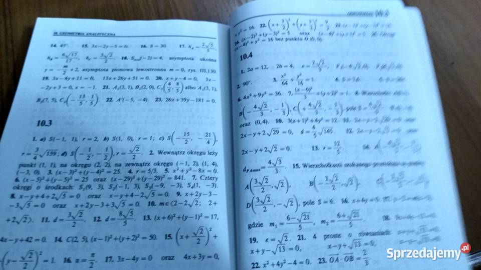 Matematyka maturzystów zadania Leksiński Macukow Rok wydania 1994 Gdańsk