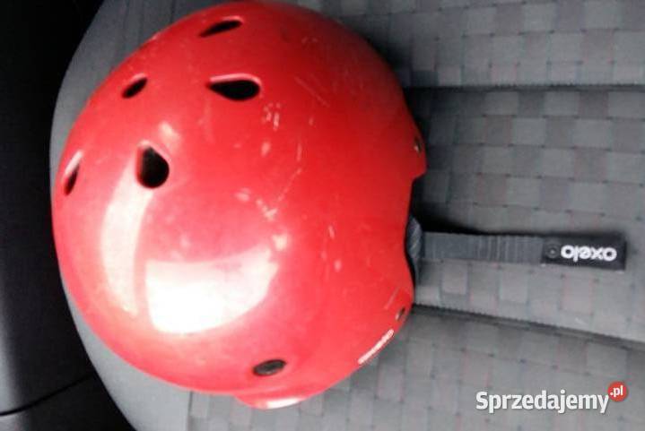 Kask snowboard OXELO lava red 50-54 M !