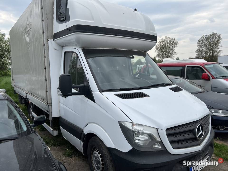 Mercedes sprinter plandeka centralny zamek Mława