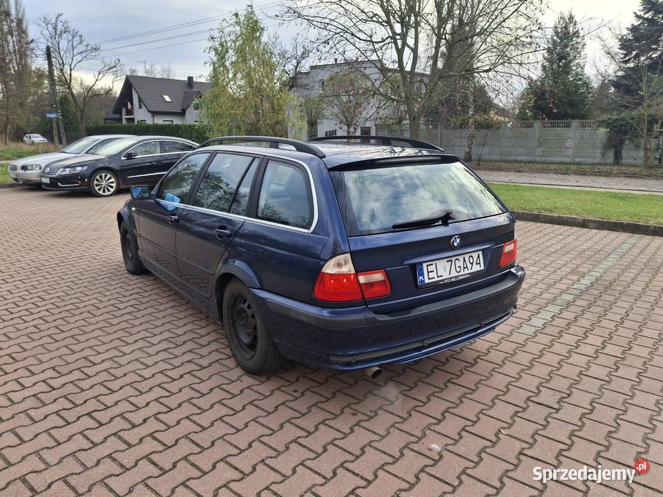 Bmw E46 lift kombi 18 benzyna 2004 długie oplaty 120KM łódzkie Łódź