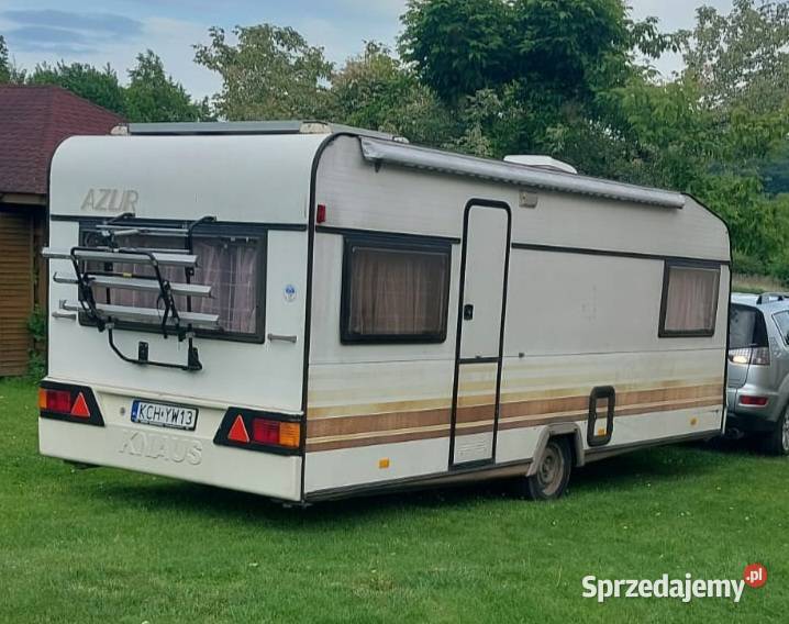 Przyczepa kempingowa KNAUS przedsionek palec