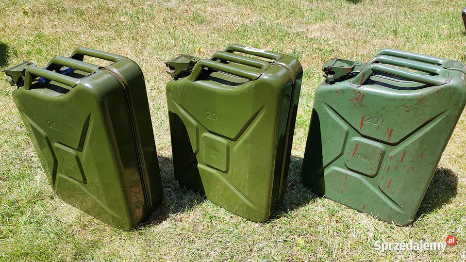 Kanister 20L metal Dąbrowa Górnicza sprzedam