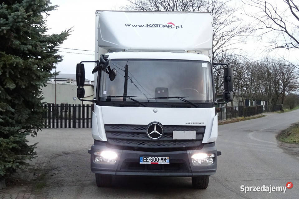 Mercedes Atego 1621 Euro 6 kontener z windą 252 mazowieckie