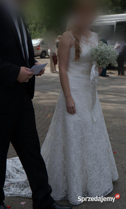 Przepiękna koronkowa suknia ślubna AGNES 11275 3 Bielsko-Biała