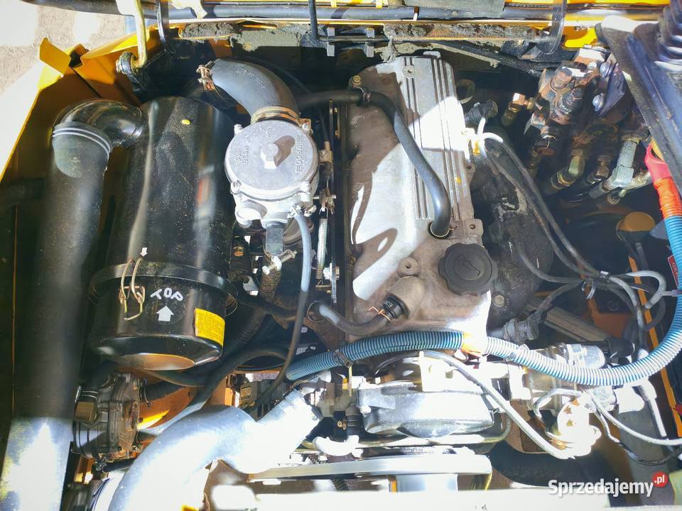 Wózek Widłowy YALE 16t Triplex 49m Wolny Skok gaz Łęczyca