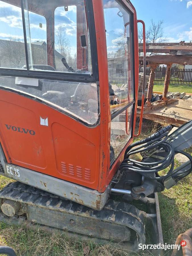 Minikoparka VOLVO EC 15 Mińsk Mazowiecki