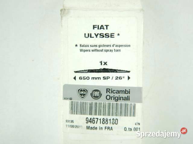 PIÓRO WYCIERACZKI 650MM SP 26 FIAT ULYSSE