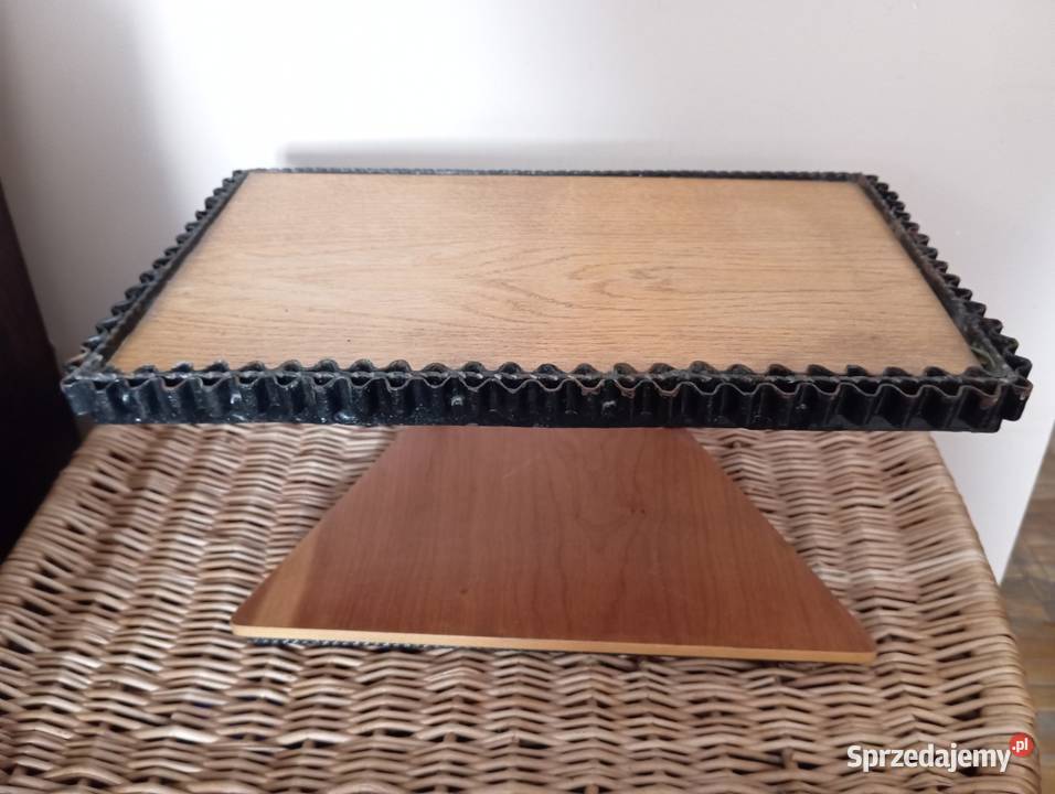 Półka METAL DREWNO Vintage PRL Warszawa