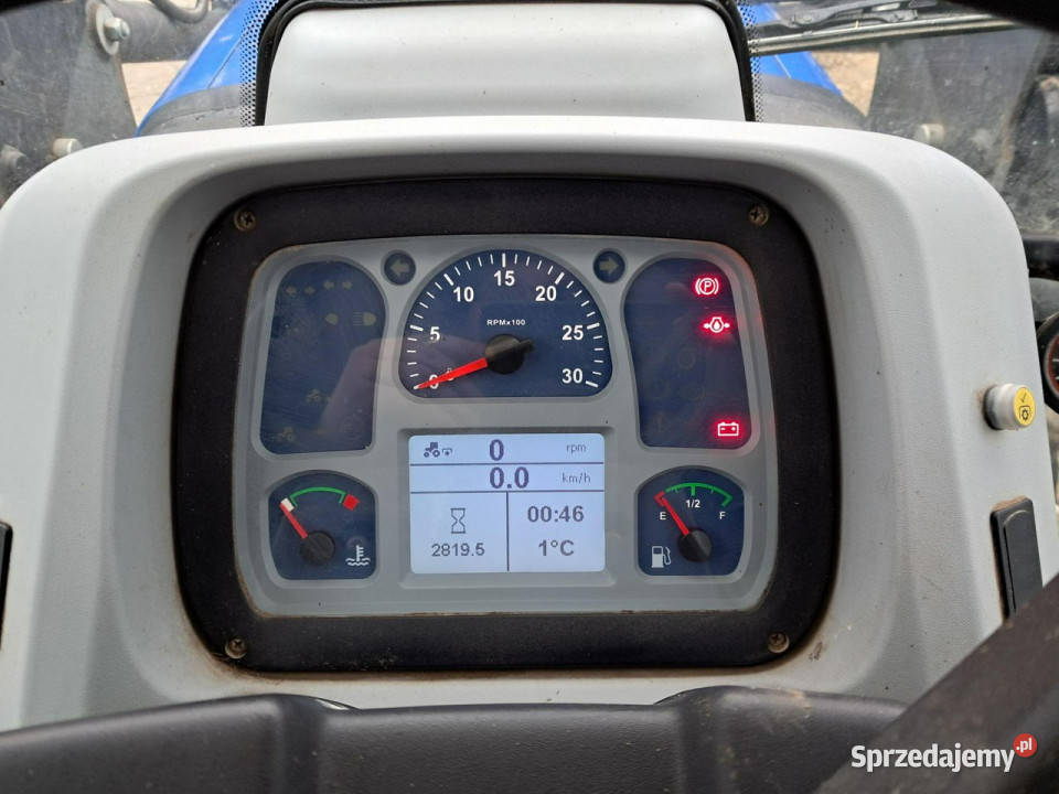 ciągniki Holland t475 s dolnośląskie Komorniki