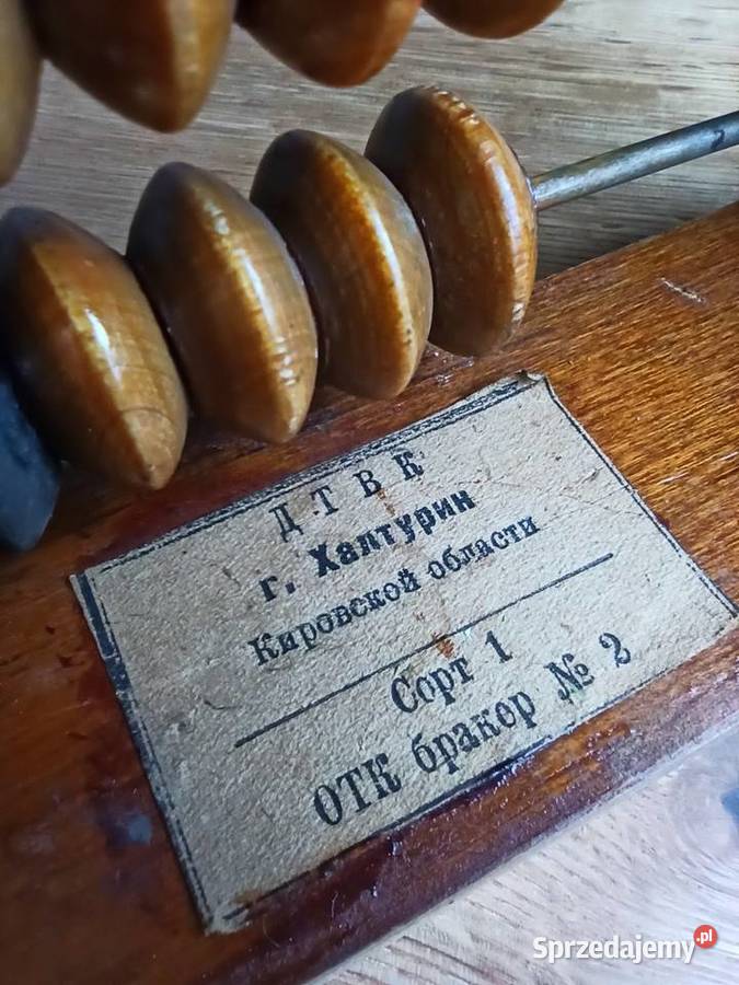 Liczydło drewniane Wrocław