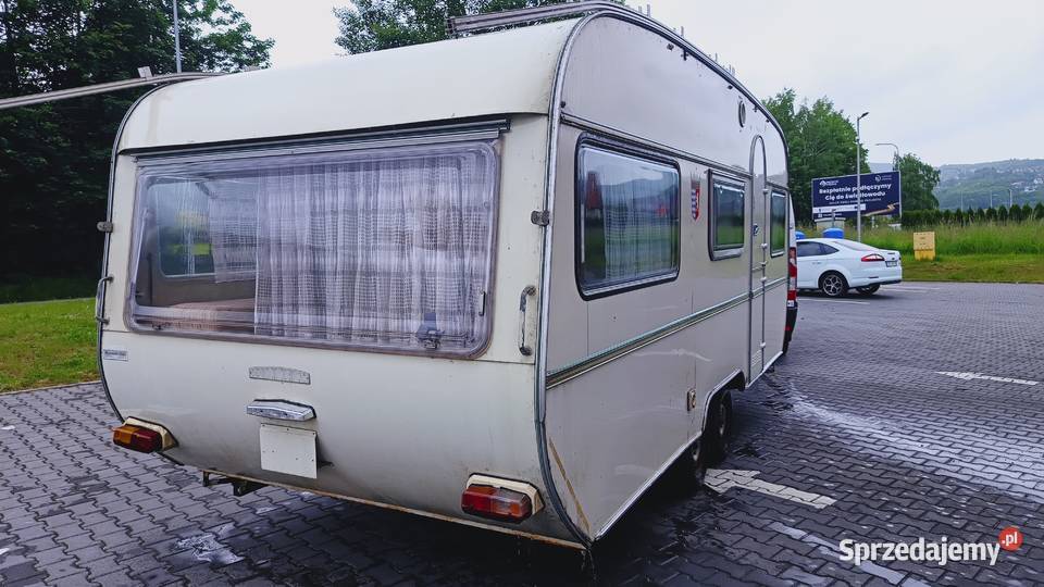 przyczepa kempingowa campingowa kemping DOMEK Tabbert Międzybrodzie Bialskie