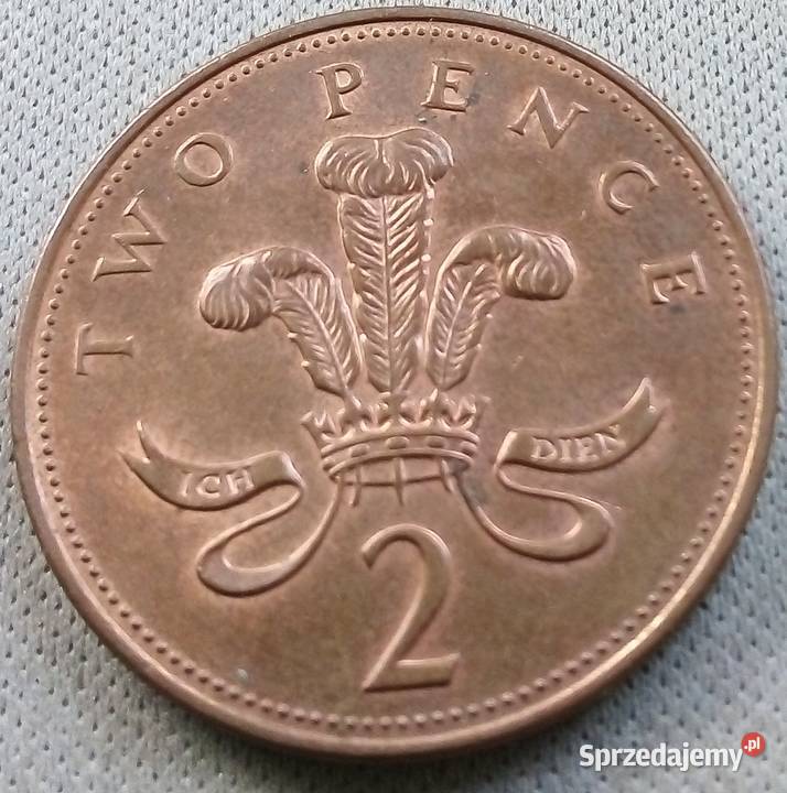 WIELKA BRYTANIAQTWO PENCE2004 r sprzedam