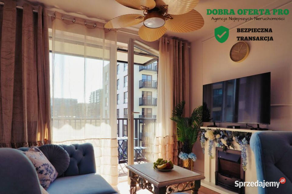 2 pokoje wysoki standard Hallera balkon Gdańsk