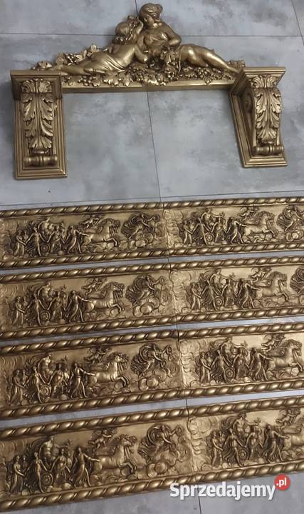 Obudowa kominka pilaster portal kominek wielokolorowy Zielona Góra