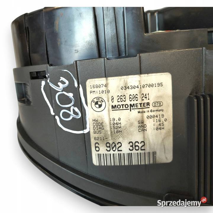 LICZNIK ZEGARY 6902362 BMW E46 16 18 20 25 30