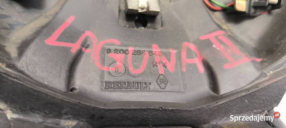 KIEROWNICA RENAULT LAGUNA II Pozostałe Lipno