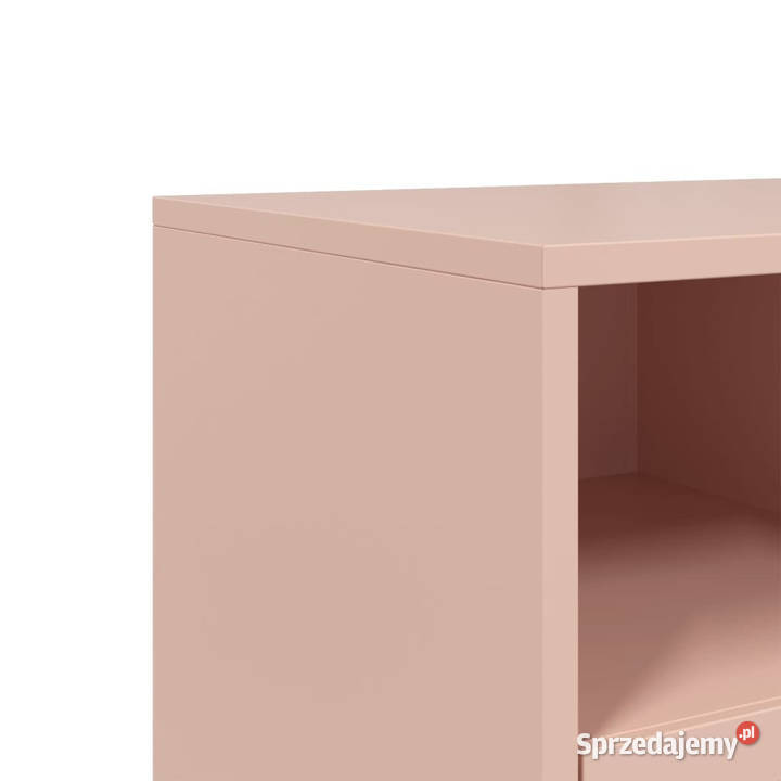 Szafka pod telewizor różowa 68x39x605 stalowa Warszawa