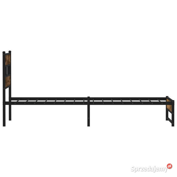 Łóżko Czarne Metalowe Rama Łóżka Metalowa Ze 207cm mazowieckie