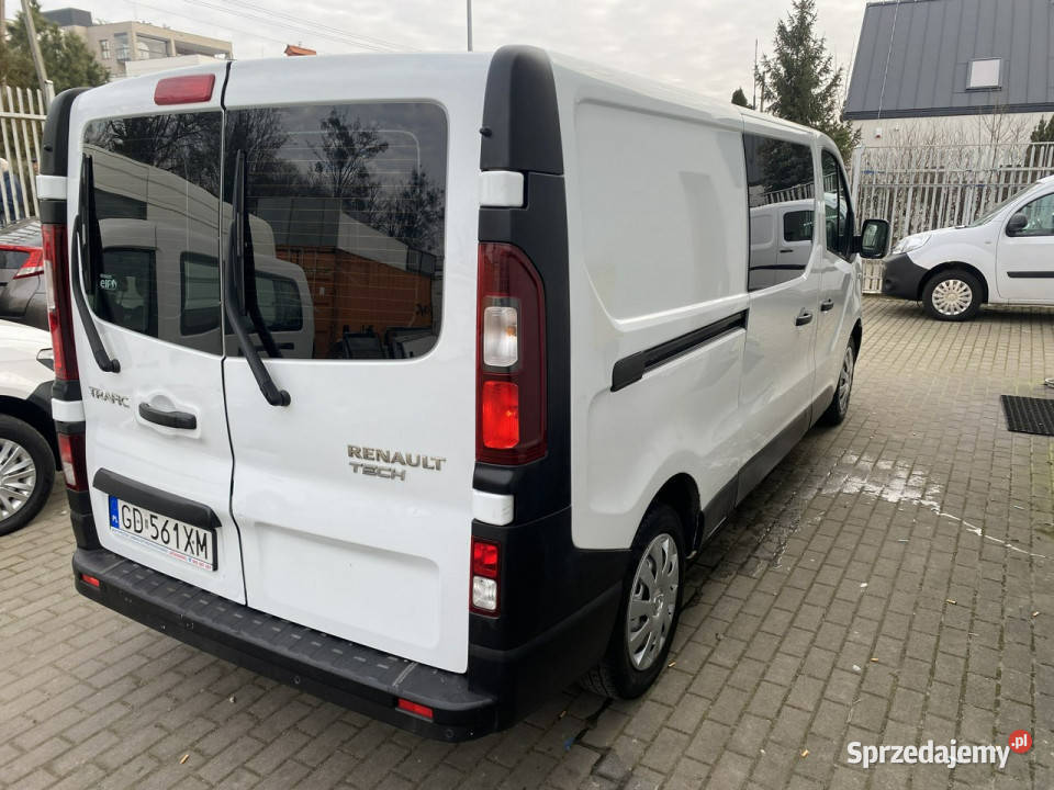 Renault Trafic Renault Trafic LONG L2H1 16 DCI biały Gdańsk