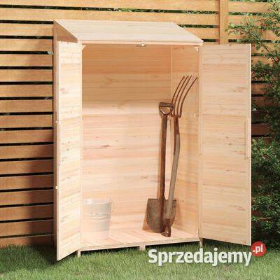 vidaXL Szopa ogrodowa 102x52x1745 lite drewno Warszawa