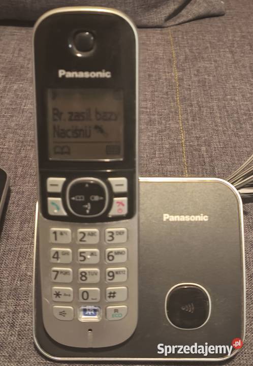 Panasonic zestaw 3 telefonów bezprzewodowych Telefony bezprzewodowe wielkopolskie Konin
